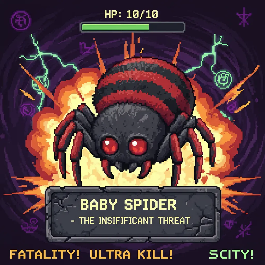One Baby Spider